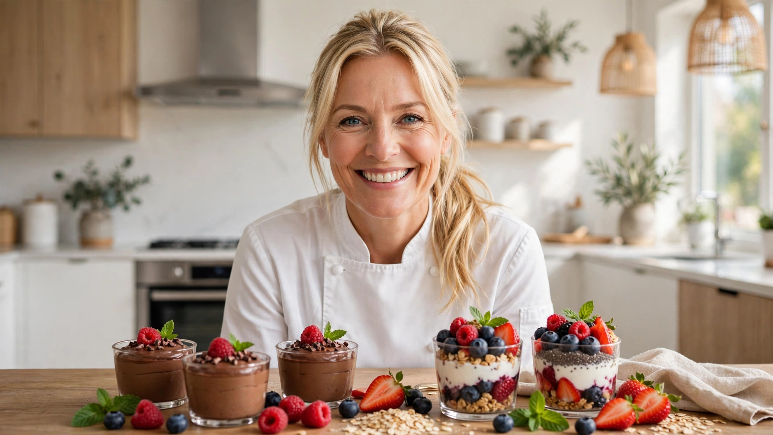 Chef Kate Morrison in her kitchen